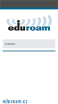 Mobile Screenshot of eduroam.cz