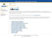 Tablet Screenshot of eduroam.sk
